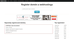 Desktop Screenshot of domeny-webhosting.info
